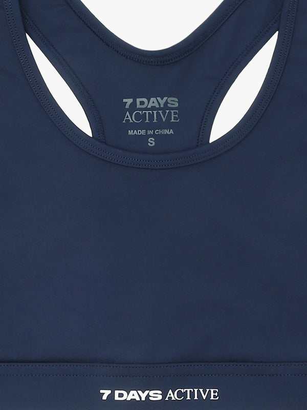7 Days Active Signature Bra Bra Navy