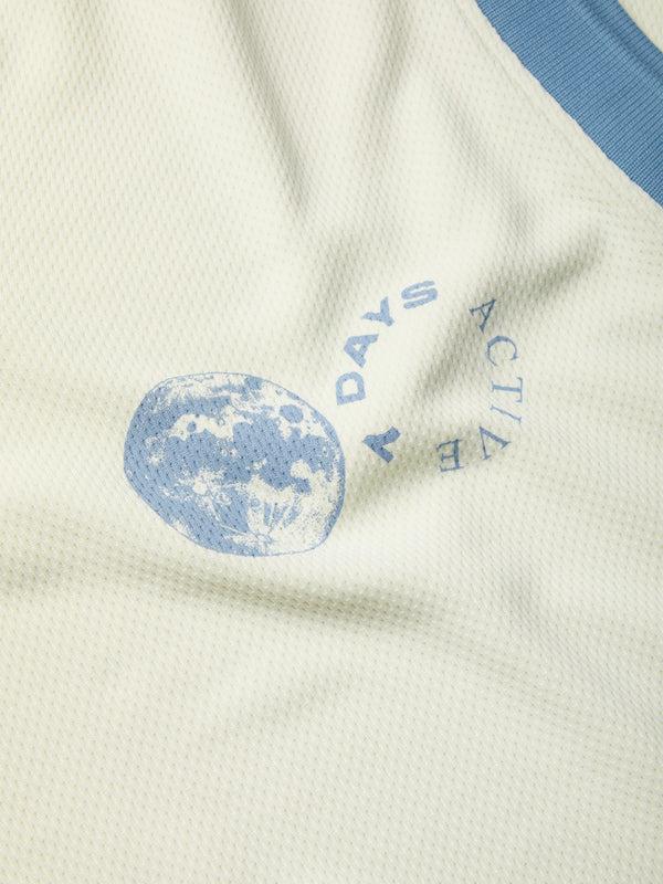 7 Days Active Tech Basket Shirt Tops White