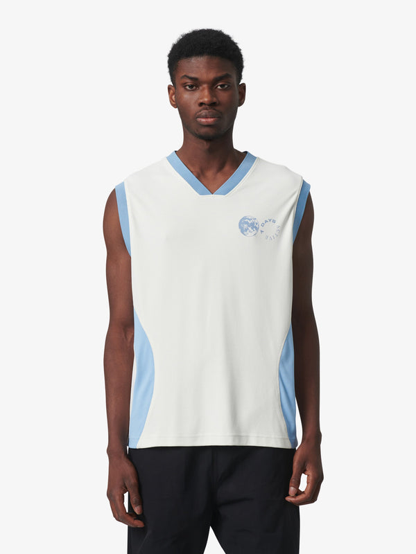 7 Days Active Tech Basket Shirt Tops White