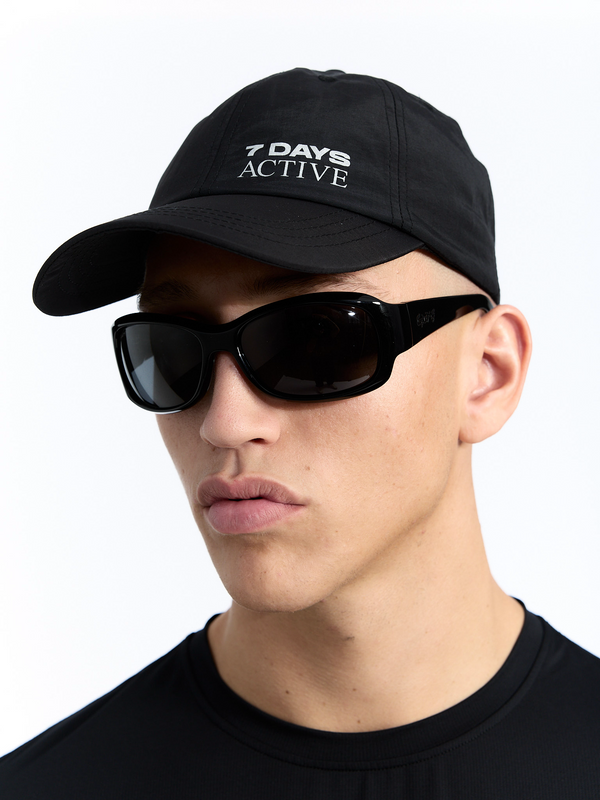 7 Days Active Tech Cap Headwear Black