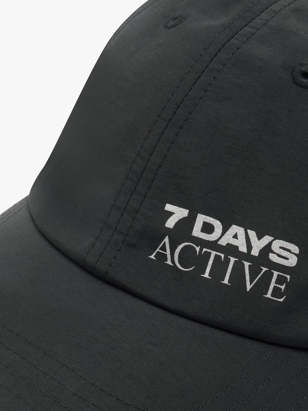 7 Days Active Tech Cap Headwear Black