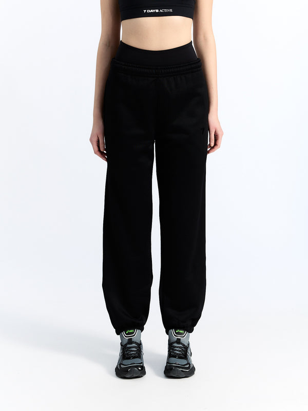 7 Days Active Tech Sweatpants Sweatpants Black