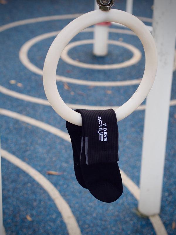 7 Days Active Tennis Socks Socks Black
