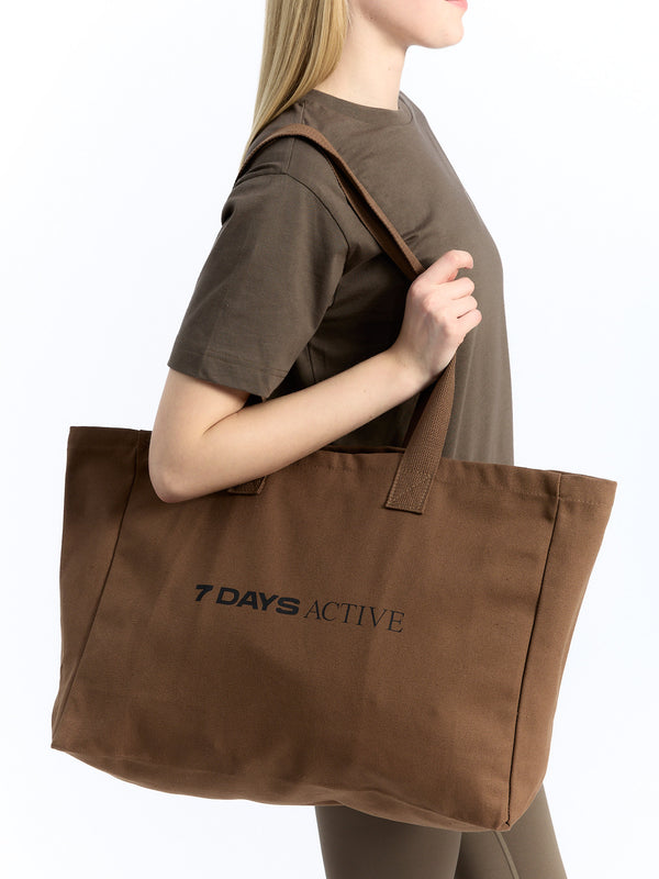 7 Days Active Totebag Bags Brown