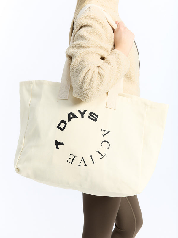 7 Days Active Totebag Bags Light Beige