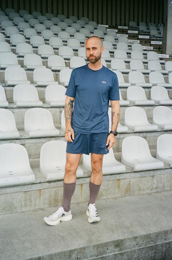 7 Days Active Training Shorts Shorts Dark Denim