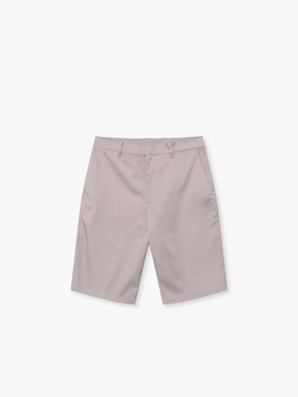 7 Days Active Twill Shorts Shorts Silver Gray