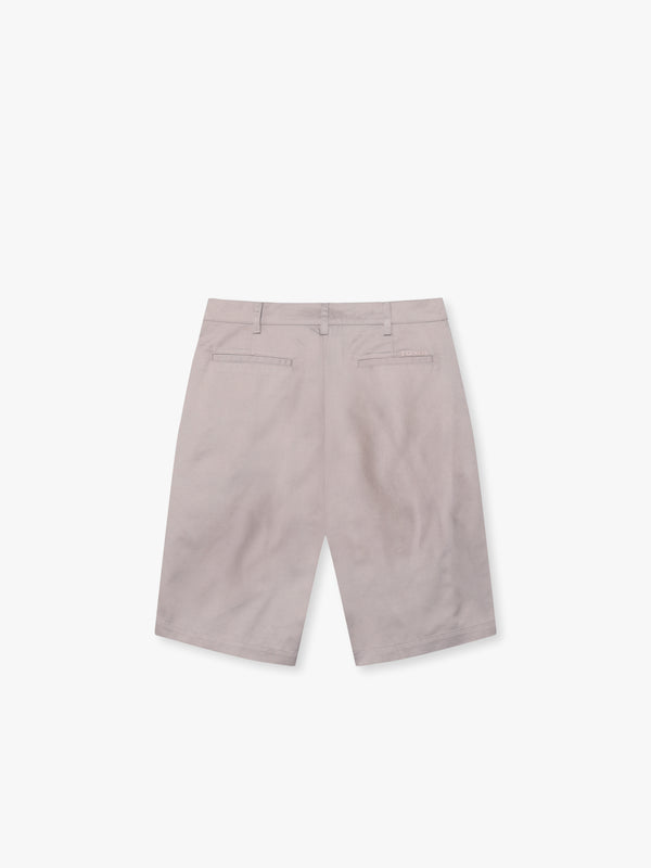 7 Days Active Twill Shorts Shorts Silver Gray