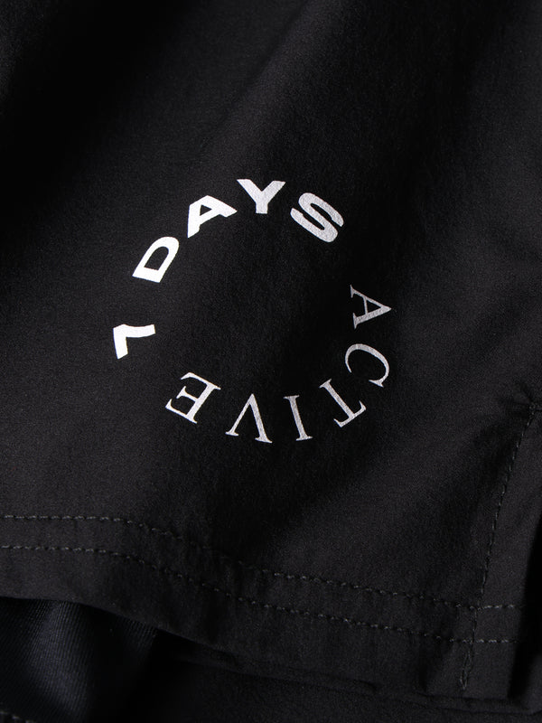 7 Days Active Two-in-One Shorts Shorts Black