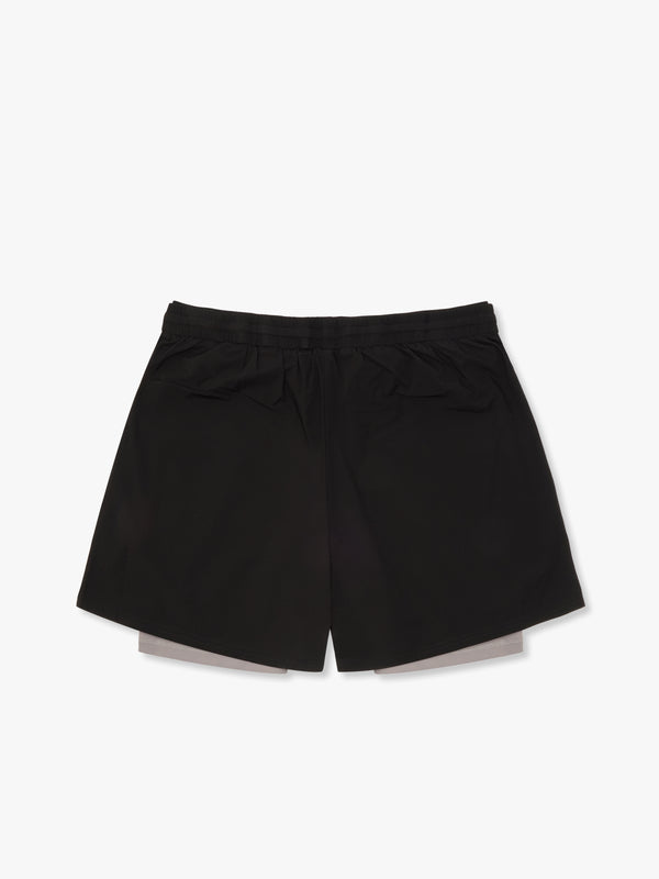 7 Days Active Two In One Shorts Shorts Sharkskin