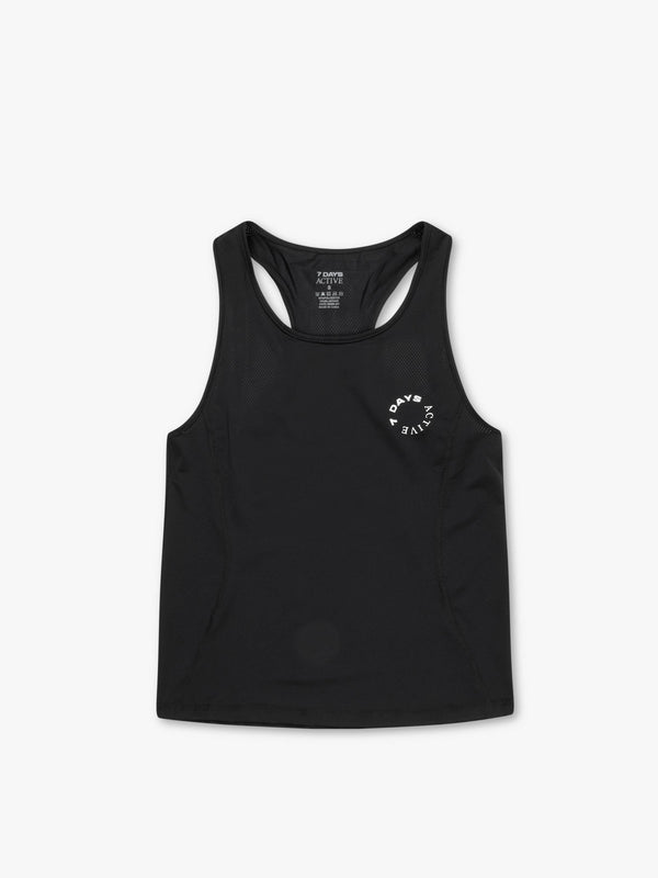 7 days active Women's Singlet Tops Black