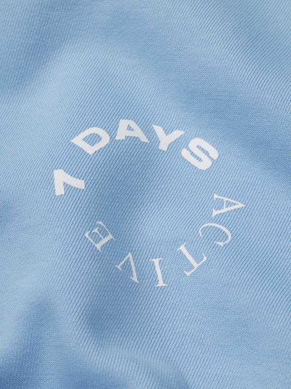 7 Days Active Monday Crewneck Sweatshirts Frozen Fjord