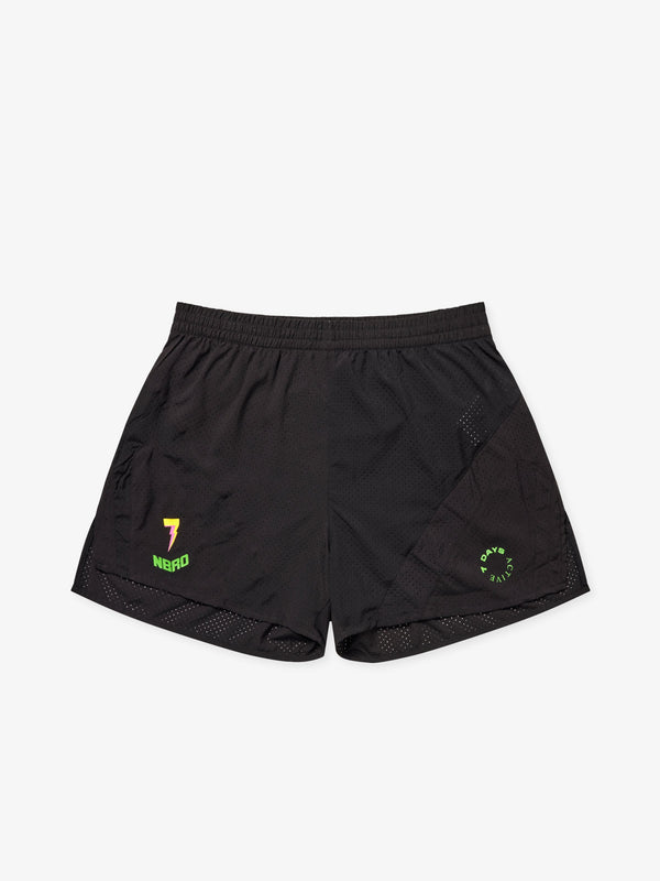 7 days active NBRO Sprinter Split Shorts Shorts Black