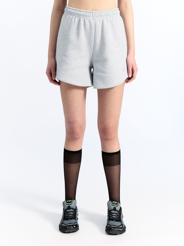 7 Days Active Organic Barb Shorts Shorts Heather Grey