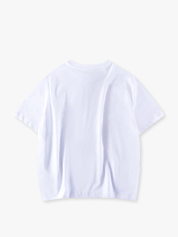 7 Days Active Organic Basic Tee T-shirt S/S Brilliant White