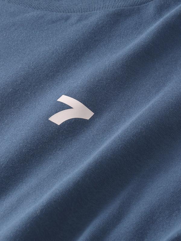 7 Days Active Organic Boxy Fit Tee T-shirt S/S Dark Denim