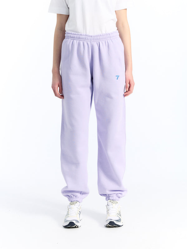 7 Days Active Organic Fitted Sweatpants Sweatpants Lavender