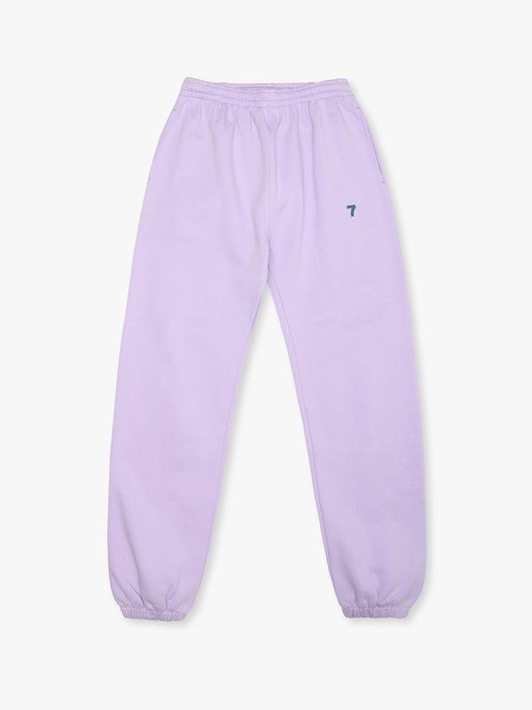 7 days active Organic Fitted Sweatpants Sweatpants Lavender