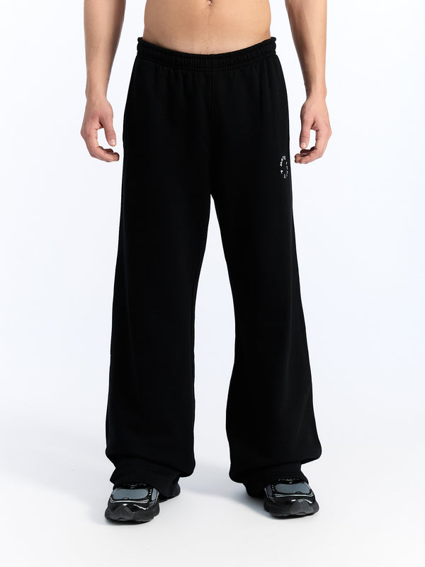 7 Days Active Organic Lounge Pants Sweatpants Black