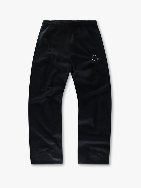 7 days active Organic Lounge Pants Sweatpants Black