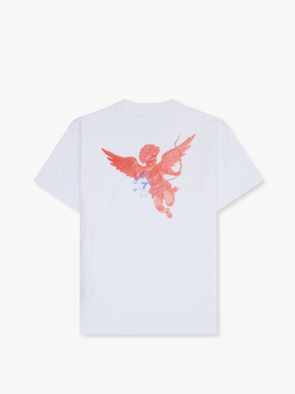 7 Days Active Organic Regular Angel Tee T-shirt S/S Brilliant White