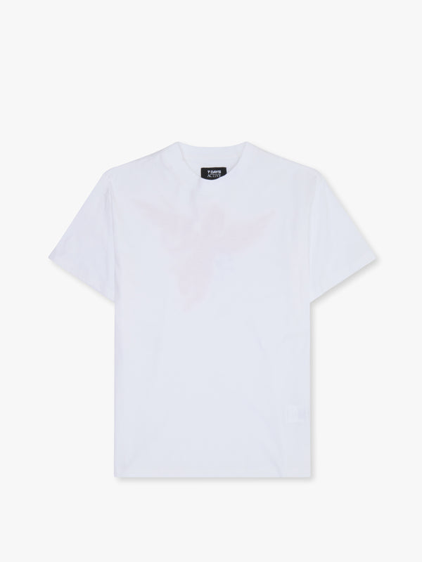 7 days active Organic Regular Angel Tee T-shirt S/S Brilliant white