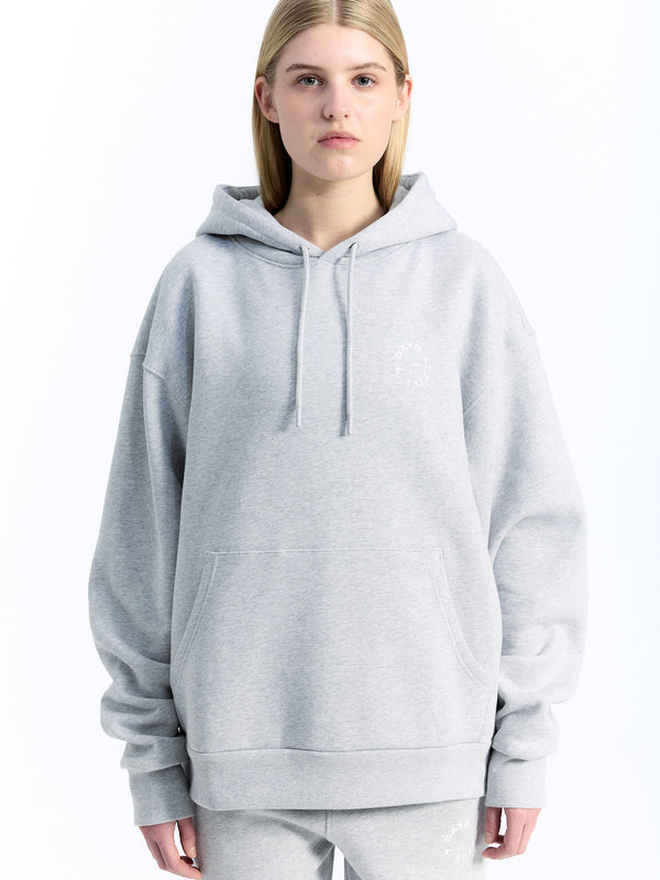 7 Days Active Organic Regular Hoodie Hoodie Heather Grey