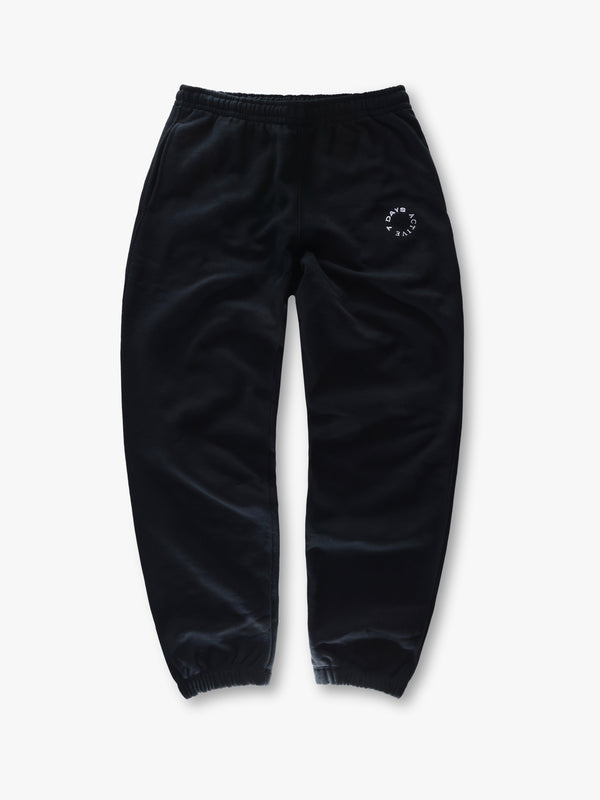 7 days active Organic Regular Sweatpants Sweatpants Black