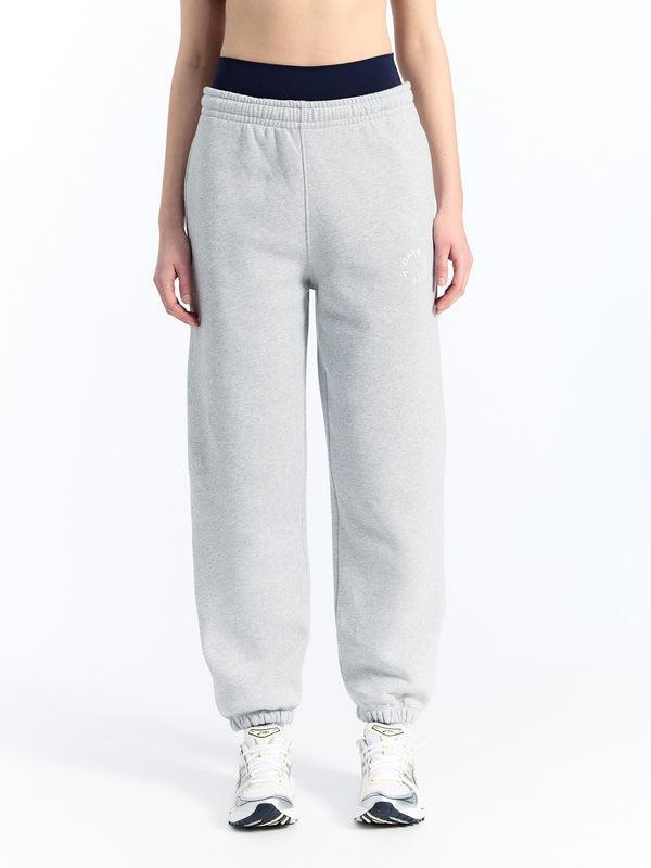 7 Days Active Organic Regular Sweatpants Sweatpants Heather Grey