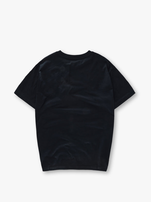 7 Days Active Organic Regular Tee T-shirt S/S Black