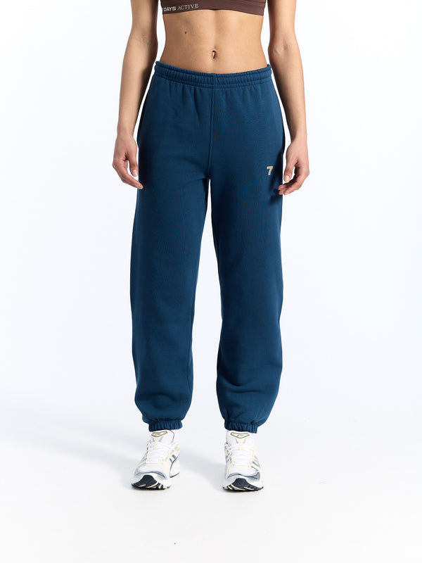 7 Days Active Organic Sweatpants Sweatpants Dark Denim