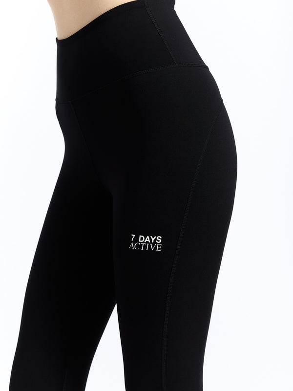 7 Days Active Sculpt Tights Tights U0026 Bike Shorts Black
