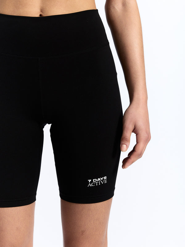 7 Days Active Signature Bike Shorts Tights U0026 Bike Shorts Black