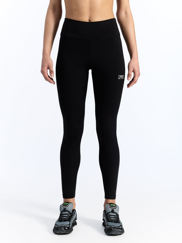 7 Days Active Signature Tights Tights U0026 Bike Shorts Black