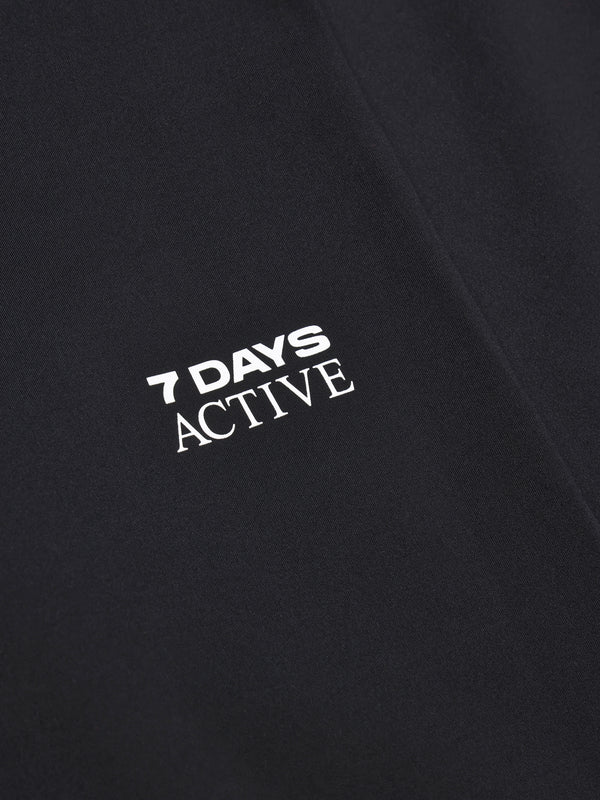 7 Days Active Signature Tights Tights U0026 Bike Shorts Black