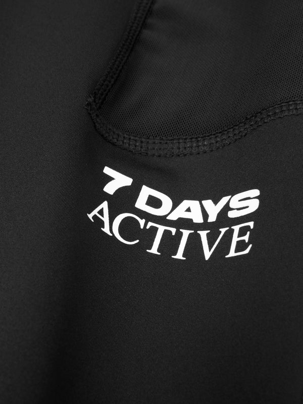 7 Days Active Training Tights Tights U0026 Bike Shorts Black