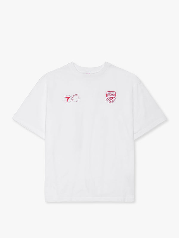 7 days active Tribute Tee T-shirt S/S Brilliant white