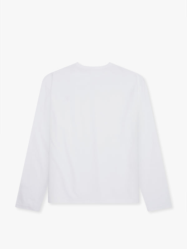 7 Days Active Waffle Long Sleeve Tee T-shirt L/S Brilliant White