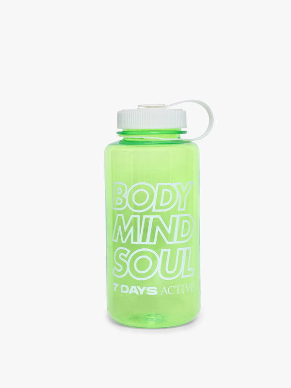 7 days active Water Bottle Drinking Bottle Acid Green
