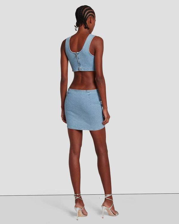 7 For All Mankind 7FAM X ADR Denim Dress Dresses