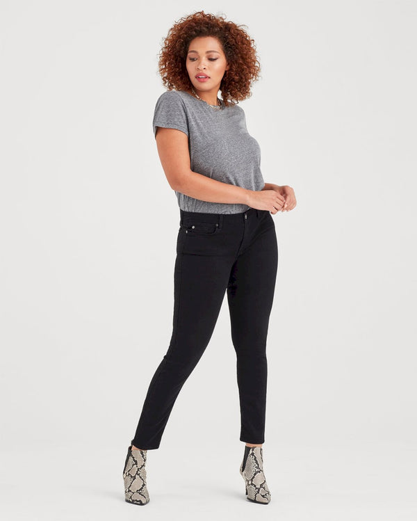 7 For All Mankind B(air) Denim Ankle Skinny Jeans