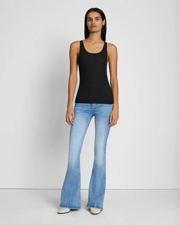 7 For All Mankind Basic Scoop Tank Tops
