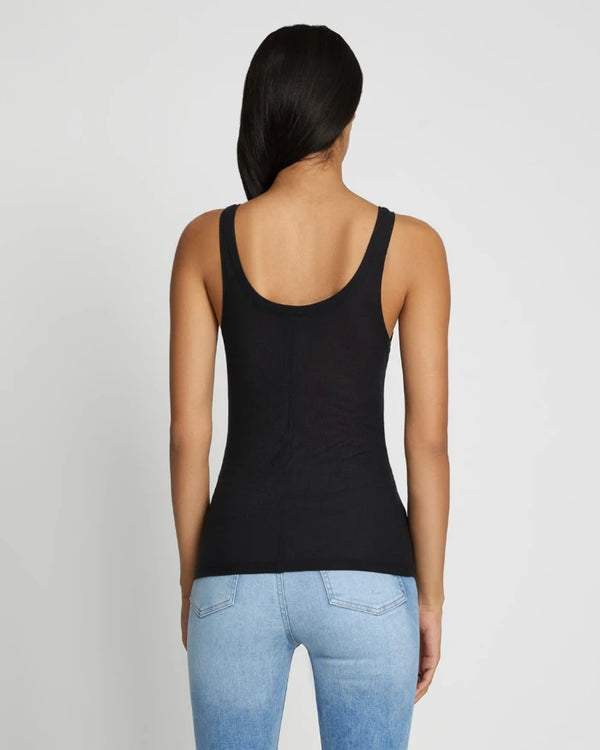 7 For All Mankind Basic Scoop Tank Tops