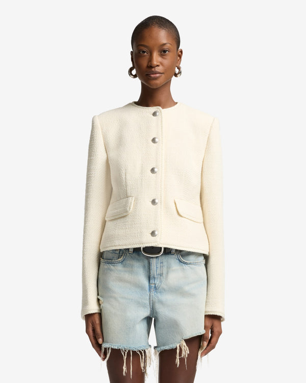 7 For All Mankind Boucle Jacket Jackets