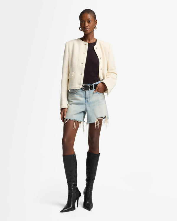 7 For All Mankind Boucle Jacket Jackets