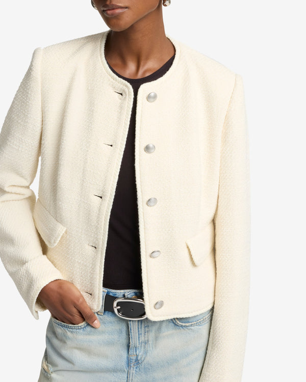 7 For All Mankind Boucle Jacket Jackets