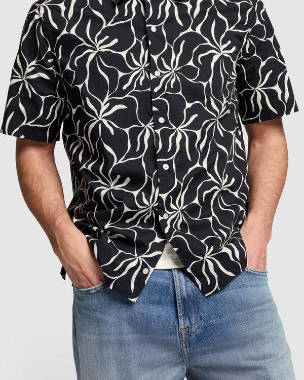 7 For All Mankind Camp Shirt Shirts