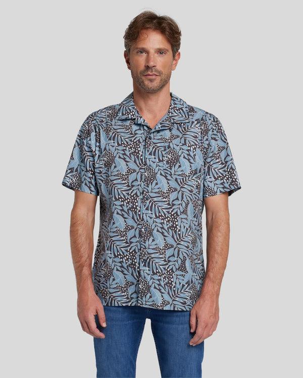 7 For All Mankind Camp Shirt Shirts