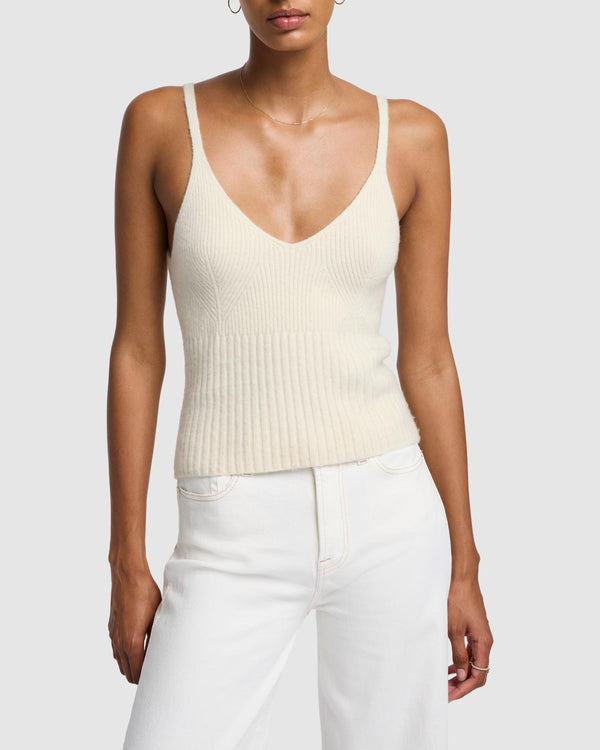 7 For All Mankind Cashmere Cami Sweaters