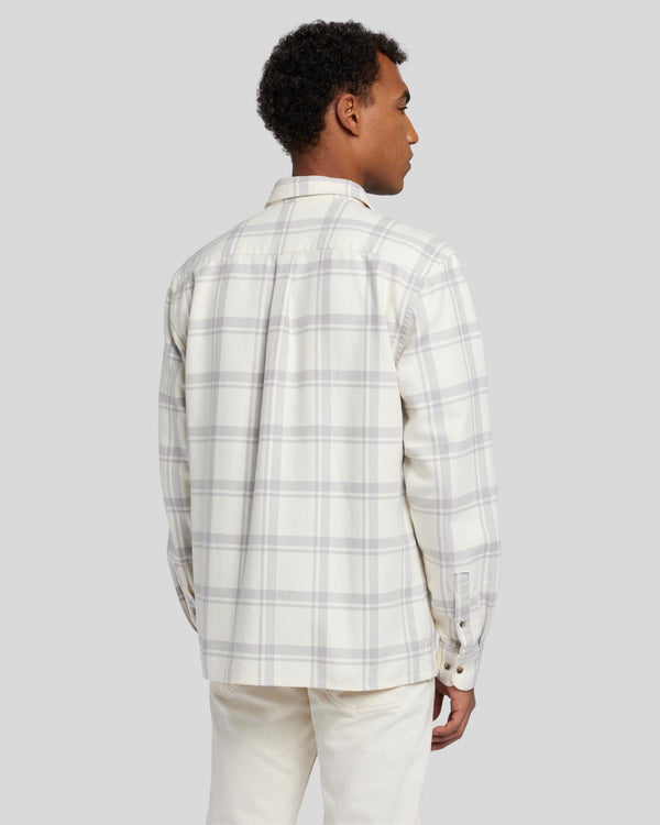 7 For All Mankind Checkered Overshirt Shirts